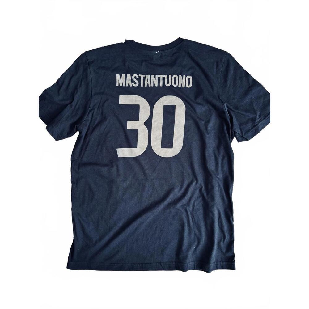 Large Adidas Real Madrid Black Cotton T-shirt Mastantuono #30 25/26